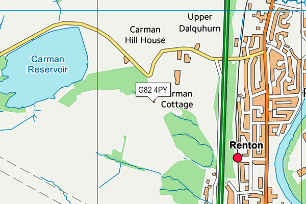 G82 4PY map - OS VectorMap District (Ordnance Survey) G82 4PY map - OS VectorMap District (Ordnance Survey)