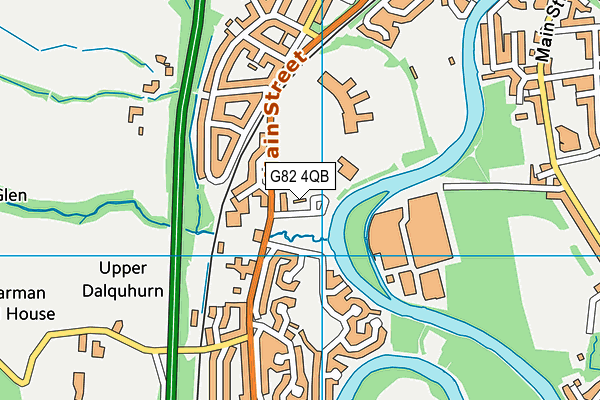 G82 4QB map - OS VectorMap District (Ordnance Survey) G82 4QB map - OS VectorMap District (Ordnance Survey)