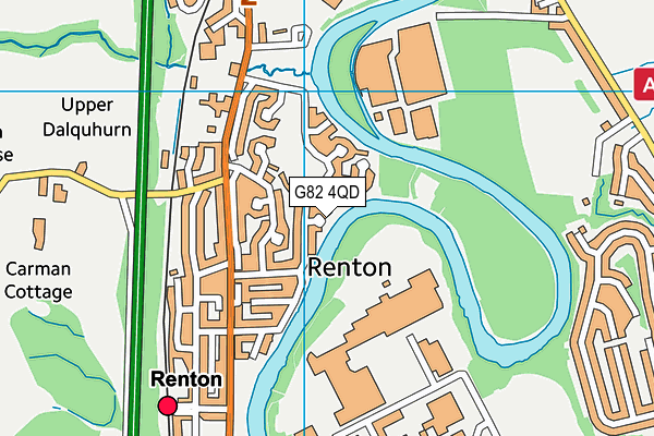 G82 4QD map - OS VectorMap District (Ordnance Survey) G82 4QD map - OS VectorMap District (Ordnance Survey)