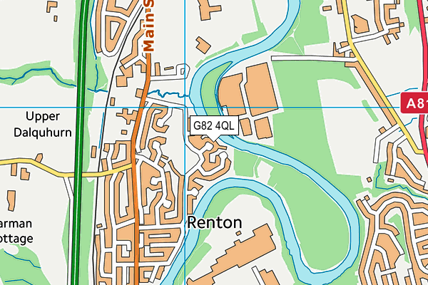G82 4QL map - OS VectorMap District (Ordnance Survey) G82 4QL map - OS VectorMap District (Ordnance Survey)