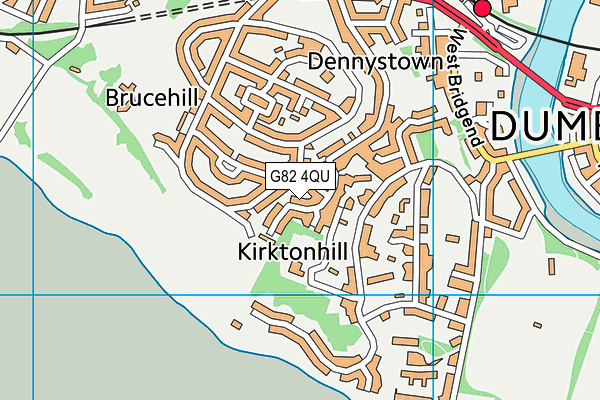 G82 4QU map - OS VectorMap District (Ordnance Survey) G82 4QU map - OS VectorMap District (Ordnance Survey)
