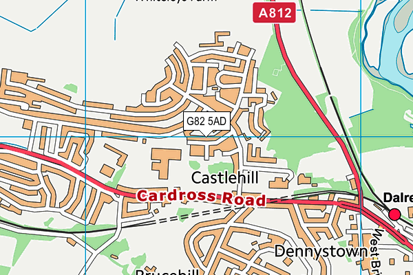 G82 5AD map - OS VectorMap District (Ordnance Survey) G82 5AD map - OS VectorMap District (Ordnance Survey)