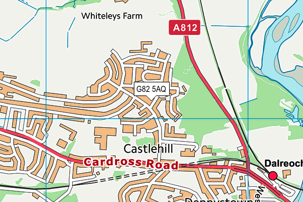 G82 5AQ map - OS VectorMap District (Ordnance Survey) G82 5AQ map - OS VectorMap District (Ordnance Survey)