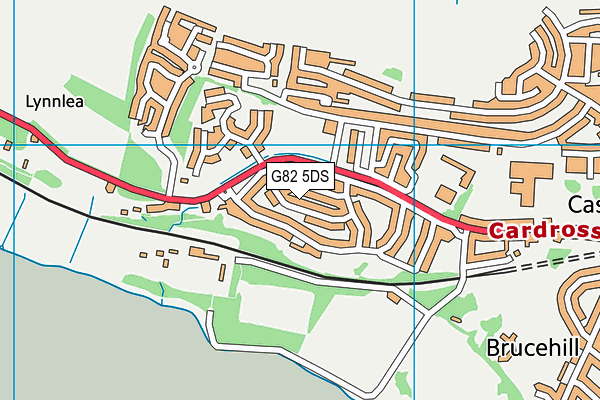 G82 5DS map - OS VectorMap District (Ordnance Survey) G82 5DS map - OS VectorMap District (Ordnance Survey)