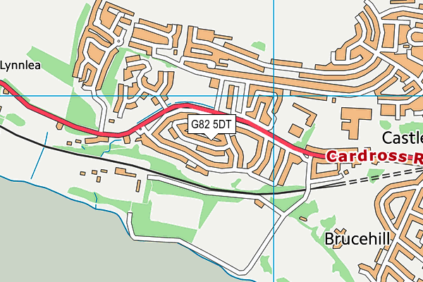 G82 5DT map - OS VectorMap District (Ordnance Survey) G82 5DT map - OS VectorMap District (Ordnance Survey)