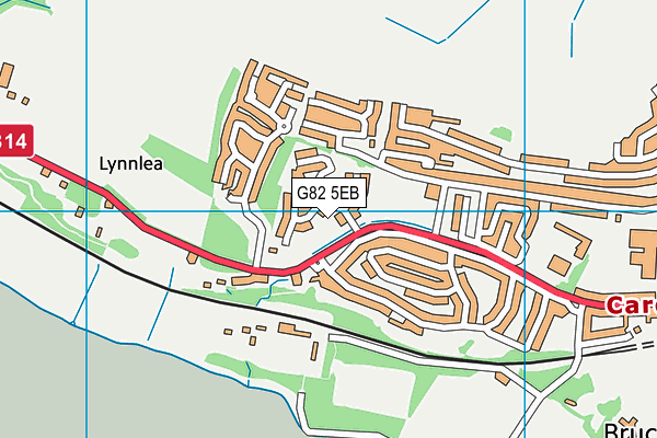 G82 5EB map - OS VectorMap District (Ordnance Survey) G82 5EB map - OS VectorMap District (Ordnance Survey)