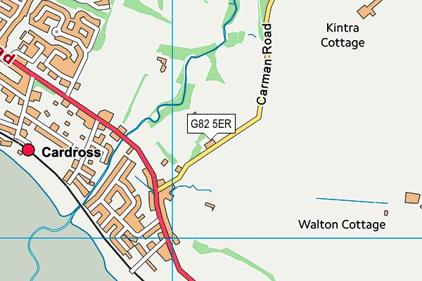 G82 5ER map - OS VectorMap District (Ordnance Survey) G82 5ER map - OS VectorMap District (Ordnance Survey)