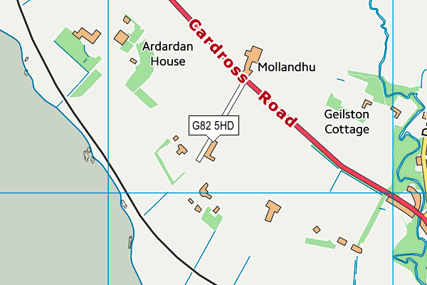 G82 5HD map - OS VectorMap District (Ordnance Survey) G82 5HD map - OS VectorMap District (Ordnance Survey)