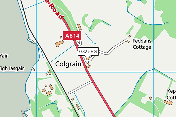 G82 5HG map - OS VectorMap District (Ordnance Survey) G82 5HG map - OS VectorMap District (Ordnance Survey)