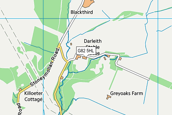 G82 5HL map - OS VectorMap District (Ordnance Survey) G82 5HL map - OS VectorMap District (Ordnance Survey)
