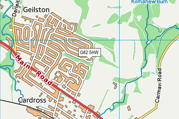 G82 5HW map - OS VectorMap District (Ordnance Survey) G82 5HW map - OS VectorMap District (Ordnance Survey)