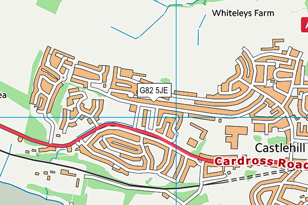 G82 5JE map - OS VectorMap District (Ordnance Survey) G82 5JE map - OS VectorMap District (Ordnance Survey)