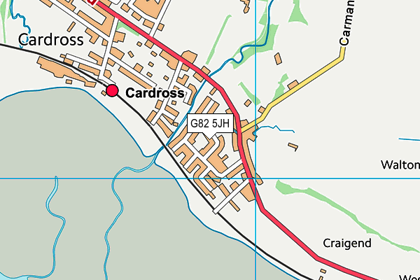 G82 5JH map - OS VectorMap District (Ordnance Survey) G82 5JH map - OS VectorMap District (Ordnance Survey)