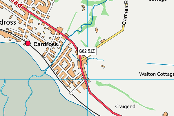 G82 5JZ map - OS VectorMap District (Ordnance Survey) G82 5JZ map - OS VectorMap District (Ordnance Survey)