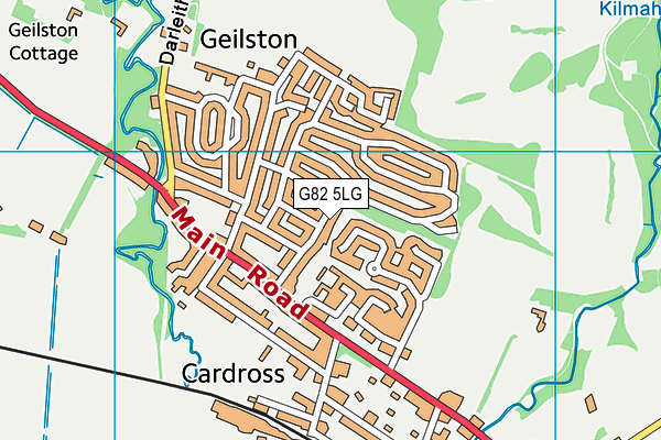 G82 5LG map - OS VectorMap District (Ordnance Survey) G82 5LG map - OS VectorMap District (Ordnance Survey)
