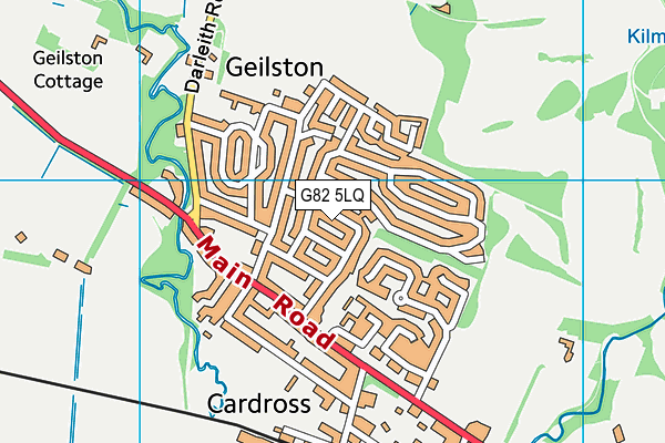 G82 5LQ map - OS VectorMap District (Ordnance Survey) G82 5LQ map - OS VectorMap District (Ordnance Survey)