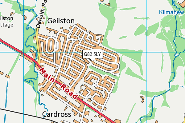 G82 5LY map - OS VectorMap District (Ordnance Survey) G82 5LY map - OS VectorMap District (Ordnance Survey)