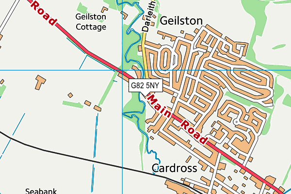 G82 5NY map - OS VectorMap District (Ordnance Survey) G82 5NY map - OS VectorMap District (Ordnance Survey)