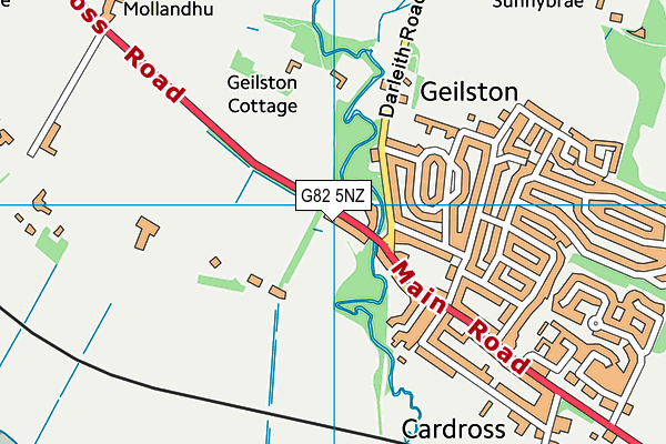 G82 5NZ map - OS VectorMap District (Ordnance Survey) G82 5NZ map - OS VectorMap District (Ordnance Survey)