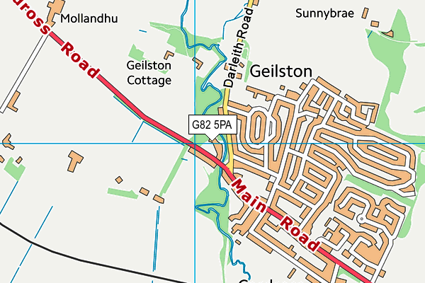 G82 5PA map - OS VectorMap District (Ordnance Survey) G82 5PA map - OS VectorMap District (Ordnance Survey)