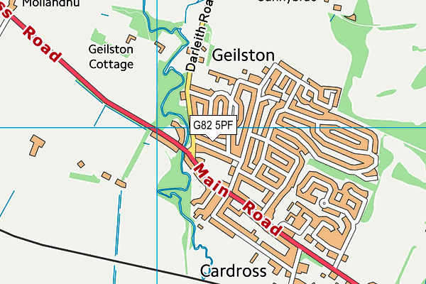 G82 5PF map - OS VectorMap District (Ordnance Survey) G82 5PF map - OS VectorMap District (Ordnance Survey)