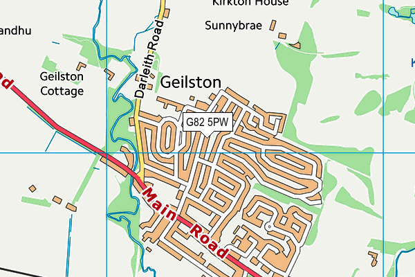 G82 5PW map - OS VectorMap District (Ordnance Survey) G82 5PW map - OS VectorMap District (Ordnance Survey)