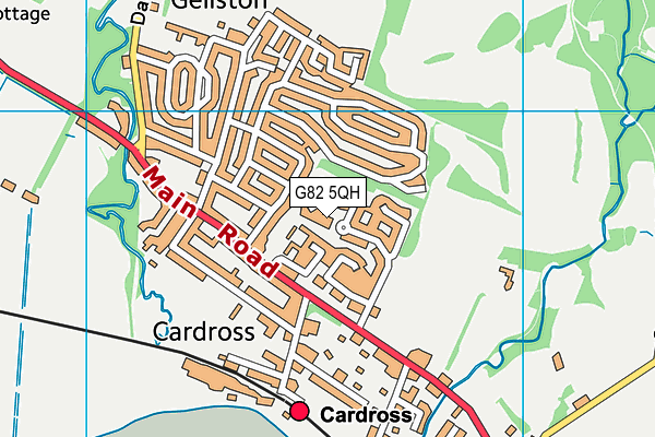 G82 5QH map - OS VectorMap District (Ordnance Survey) G82 5QH map - OS VectorMap District (Ordnance Survey)