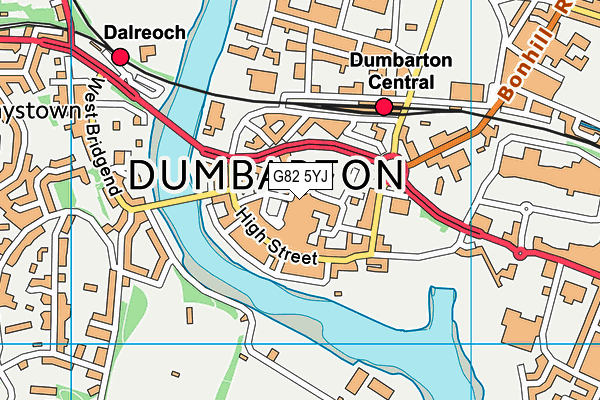 G82 5YJ map - OS VectorMap District (Ordnance Survey) G82 5YJ map - OS VectorMap District (Ordnance Survey)