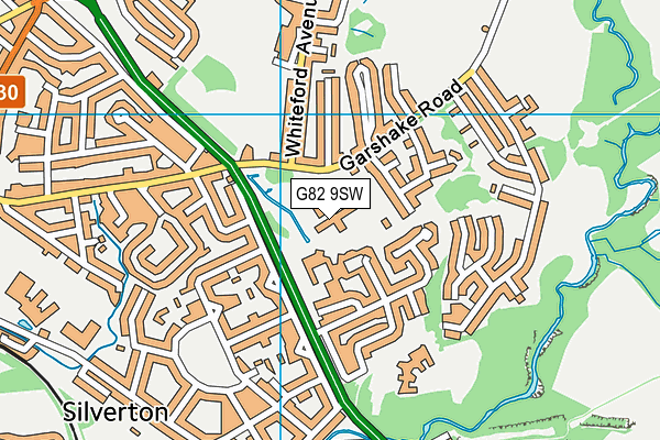 G82 9SW map - OS VectorMap District (Ordnance Survey) G82 9SW map - OS VectorMap District (Ordnance Survey)