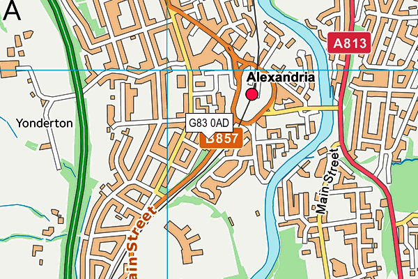 G83 0AD map - OS VectorMap District (Ordnance Survey) G83 0AD map - OS VectorMap District (Ordnance Survey)