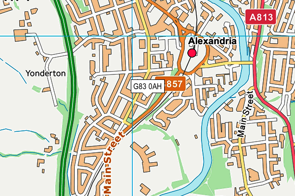 G83 0AH map - OS VectorMap District (Ordnance Survey) G83 0AH map - OS VectorMap District (Ordnance Survey)