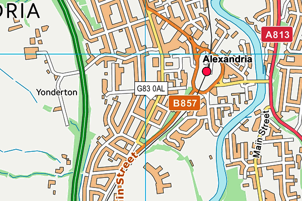 G83 0AL map - OS VectorMap District (Ordnance Survey) G83 0AL map - OS VectorMap District (Ordnance Survey)