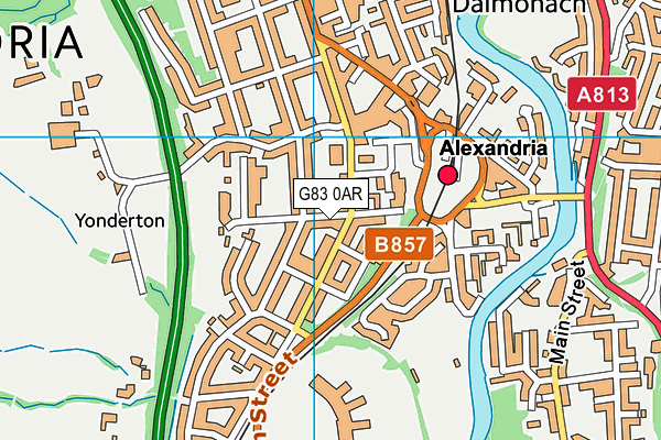 G83 0AR map - OS VectorMap District (Ordnance Survey) G83 0AR map - OS VectorMap District (Ordnance Survey)