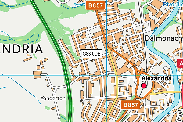 G83 0DE map - OS VectorMap District (Ordnance Survey) G83 0DE map - OS VectorMap District (Ordnance Survey)