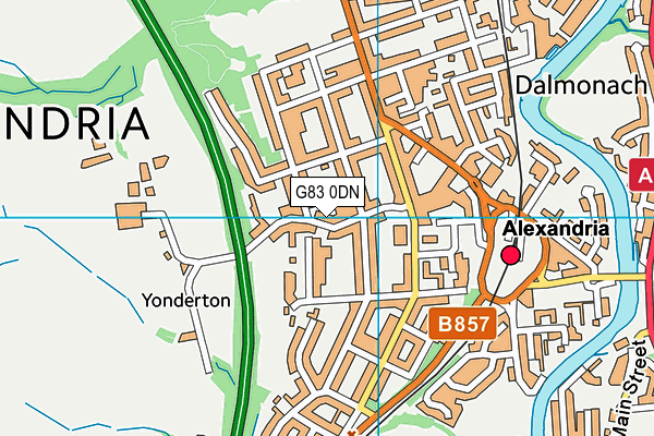 G83 0DN map - OS VectorMap District (Ordnance Survey) G83 0DN map - OS VectorMap District (Ordnance Survey)