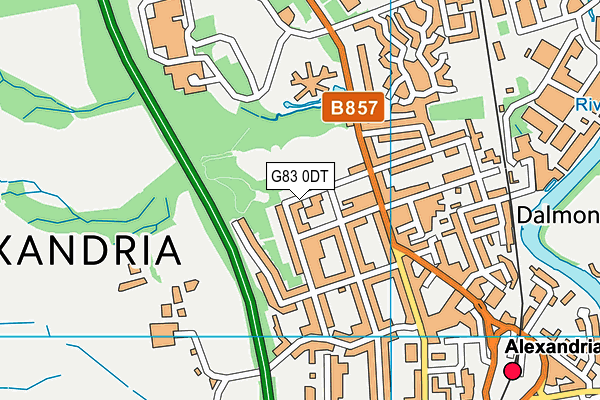 G83 0DT map - OS VectorMap District (Ordnance Survey) G83 0DT map - OS VectorMap District (Ordnance Survey)