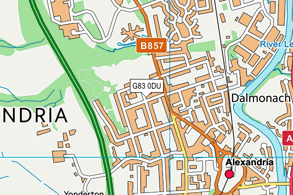 G83 0DU map - OS VectorMap District (Ordnance Survey) G83 0DU map - OS VectorMap District (Ordnance Survey)