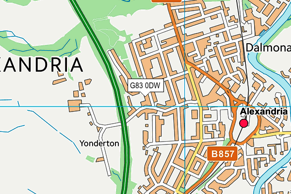 G83 0DW map - OS VectorMap District (Ordnance Survey) G83 0DW map - OS VectorMap District (Ordnance Survey)