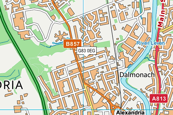 G83 0EG map - OS VectorMap District (Ordnance Survey) G83 0EG map - OS VectorMap District (Ordnance Survey)