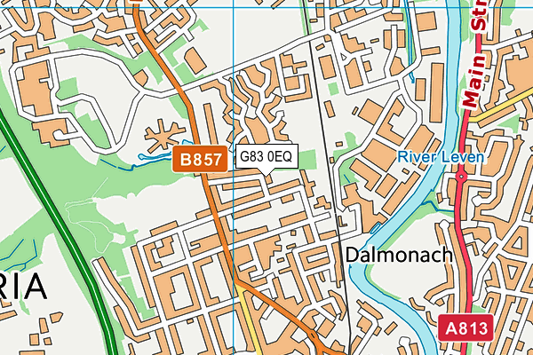 G83 0EQ map - OS VectorMap District (Ordnance Survey) G83 0EQ map - OS VectorMap District (Ordnance Survey)