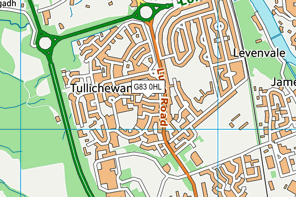 G83 0HL map - OS VectorMap District (Ordnance Survey) G83 0HL map - OS VectorMap District (Ordnance Survey)