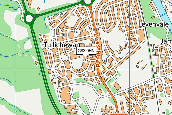 G83 0HN map - OS VectorMap District (Ordnance Survey) G83 0HN map - OS VectorMap District (Ordnance Survey)