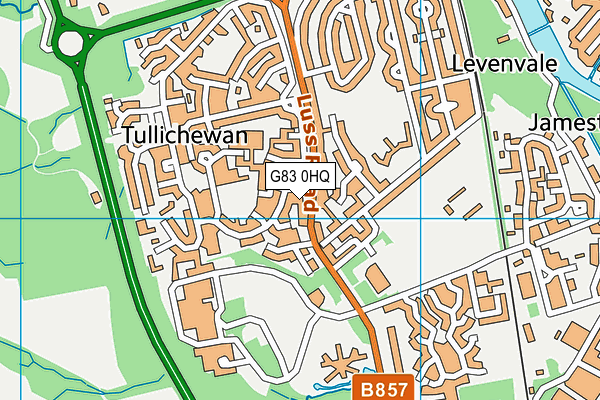 G83 0HQ map - OS VectorMap District (Ordnance Survey) G83 0HQ map - OS VectorMap District (Ordnance Survey)