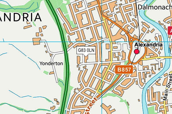 G83 0LN map - OS VectorMap District (Ordnance Survey) G83 0LN map - OS VectorMap District (Ordnance Survey)