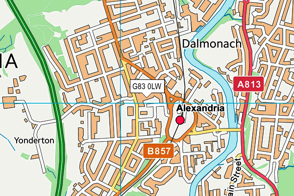 G83 0LW map - OS VectorMap District (Ordnance Survey) G83 0LW map - OS VectorMap District (Ordnance Survey)