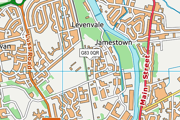 G83 0QR map - OS VectorMap District (Ordnance Survey) G83 0QR map - OS VectorMap District (Ordnance Survey)