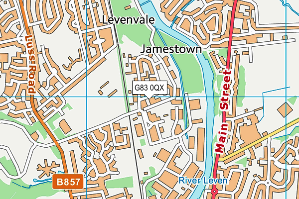 G83 0QX map - OS VectorMap District (Ordnance Survey) G83 0QX map - OS VectorMap District (Ordnance Survey)