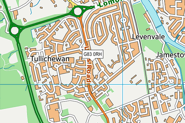 G83 0RH map - OS VectorMap District (Ordnance Survey) G83 0RH map - OS VectorMap District (Ordnance Survey)
