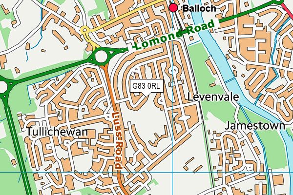 G83 0RL map - OS VectorMap District (Ordnance Survey) G83 0RL map - OS VectorMap District (Ordnance Survey)
