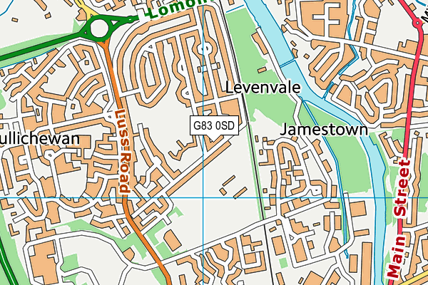 G83 0SD map - OS VectorMap District (Ordnance Survey) G83 0SD map - OS VectorMap District (Ordnance Survey)